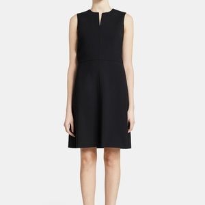 Theory Split Front Black Dress size 4